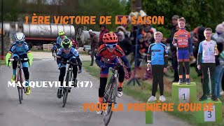 Je remporte la première course de la saison au sprint Catégorie pupille [upl. by Erotavlas]