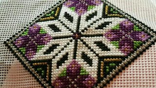 New cross stitch design  dosuti table design  embroidery design  dosuti border design [upl. by Delinda]