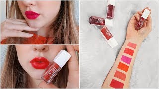 Tonymoly Liptone Get it Tint S Monsta X Review 💋 [upl. by Moia]