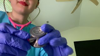 ASMR Full Physical Examination and Ultrasound Home Visit Soft Spoken [upl. by Anatak915]