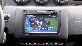 New Dacia Duster 2018  Media Nav Evolution 30 Navigation Radio Camera system [upl. by Franzoni]