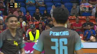 Penang Black Panthers lwn Perak Bison  20  Astro Arena  STL Premier 19 [upl. by Adnamar]