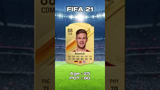 Joshua Kimmich FIFA Card Evolution [upl. by Esirtal]