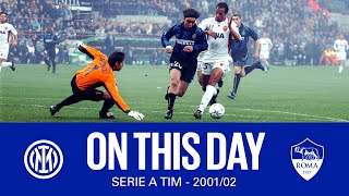 ON THIS DAY  INTER 31 ROMA  200102 SERIE A TIM ⚫🔵🇮🇹 [upl. by Amsirp]