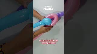 Globo Tips 🎈✨ aprende a armar una paleta con globos twisting de Globos Payaso [upl. by Huey732]