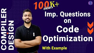 Lec27 Question on Code Optimization in Compiler [upl. by Walt646]