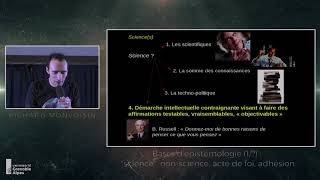 Cours 1 Épisode 5  Bases dépistémologie 1  quotsciencequot nonscience acte de foi adhésion [upl. by Akinimod]