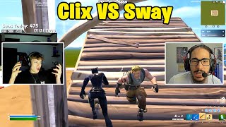 Clix VS FaZe Sway 1v1 Buildfights [upl. by Avaria]