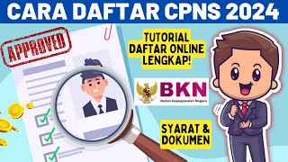 Cara Daftar CPNS 2024 Online Terbaru Syarat Lulusan SMA SMK S1  Kapan CPNS 2024 Dibuka [upl. by Gino]