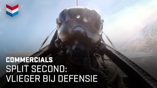 Split second Vlieger bij Defensie  Defensie commercial [upl. by Collar]