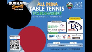 Table Tennis Tournaments Dohad Jamiat Burhani Sports [upl. by Hsaka]