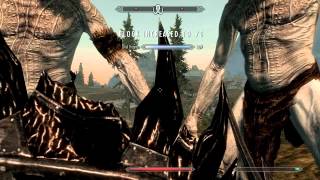 Skyrim Guide Fastest Powerleveling Block 100 in 7 minutes [upl. by Eerok]