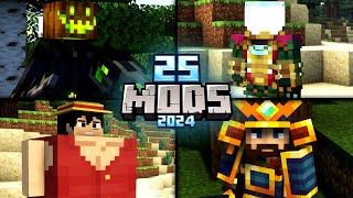 25 Best Minecraft Mods Of All Time 2024  Forge amp Fabric [upl. by Uaeb]