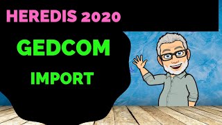 Importing a Genealogy GEDCOM File into Heredis 2020 [upl. by Ysirhc]