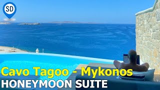 Cavo Tagoo Mykonos Hotel  Honeymoon Suite Tour [upl. by Millman482]