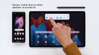 How to enable texting across devices  Samsung [upl. by Enihpesoj47]