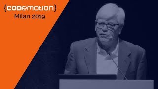 Codemotion Milan 2019 I When Code Became History  Don Eyles Charles Stark Draper Lab [upl. by Ahsenhoj299]