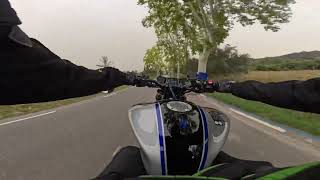 YAMAHA MT 09 SP 2023  CURVAS CON ACOMPAÑANTE pt3 [upl. by Vaules454]