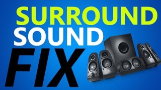 Windows 10  Surround Sound amp No Voice Fix for Games 5171 DTS [upl. by Azalea]