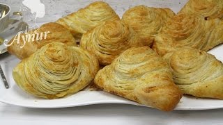 El Açması Kiymali Midye Börek Tarifi I Midye Poğaça Tarifi I Garantili börek tarifi [upl. by Irv702]