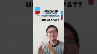 Fungsi Larutan Penyangga  Dapar  Buffer dalam Darah  Mencegah Asidosis amp Alkalosis shorts [upl. by Romelle]