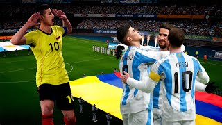 Argentina vs Colombia 31 en la MASTERCLASS de eFootball 2025 [upl. by Evelunn527]