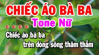 Karaoke Chiếc Áo Bà Ba Tone Nữ Nhạc Sống Mới Chuẩn Hay  Karaoke Tuyển Chọn [upl. by Drazze837]