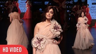 Yami Gautam At Lakme Fashion Week 2019  Gauri And Nainika The Art Of Latte [upl. by Kciderf902]