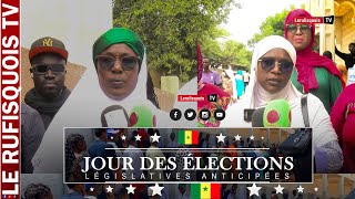 Élections législatives Réaction Khady Sarr et Yakhara Ndoye après avoir accompli son devoir citoyen [upl. by Noiztneb]