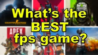 I Played The Most Popular FPS Games [upl. by O'Neil]