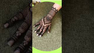 Back hand ki mehndi henna design artshortsvideo  mehndi artshortsfeed 2024 [upl. by Schonthal]