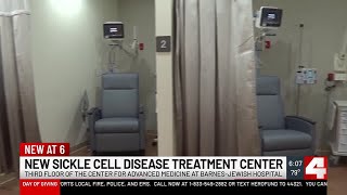 New sickle cell disease treatment center opens at BarnesJewish Hospital [upl. by Skoorb]