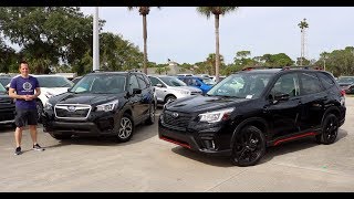 Why BUY the 2019 Subaru Forester Sport over the Forester Premium [upl. by Aneel]