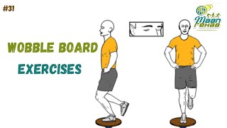 Wobble Board Exercises [upl. by Ehttam]