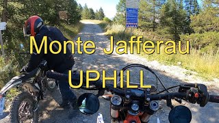 OSSA Explorer 280  BETA Xtrainer 300  Monte Jafferau 2023 uphill [upl. by Annaes]