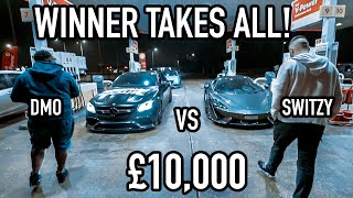 E63S AMG VS MCLAREN 570S RACE WINNER TAKES £10000 🤯💷 [upl. by Nevile279]