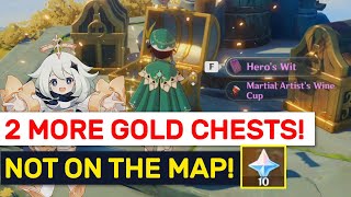 2 NEW GOLD CHESTS More Primogems amp Chest Locations  Genshin Impact [upl. by Suiluj387]