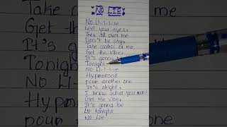 No lie song lyrics written [upl. by Gloriane]