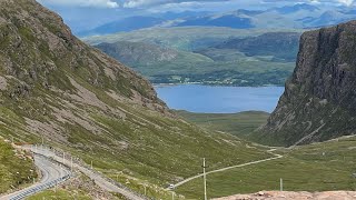 Applecross pass Bealach Na Ba July 2024 [upl. by Leschen]