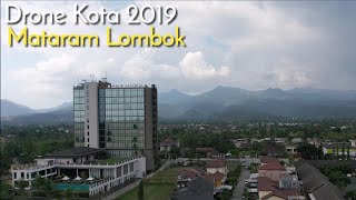 Lombok Drone View 2019 Mataram City [upl. by Ahsenrad]