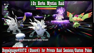 Pokemon Scarlet amp Violet Herba Mystica Raid Bot Action [upl. by Durkee810]