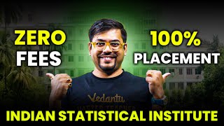 College with Zero Fees amp 100 Placement😱  Indian Statistical institute ISI  Harsh Sir [upl. by Kano]