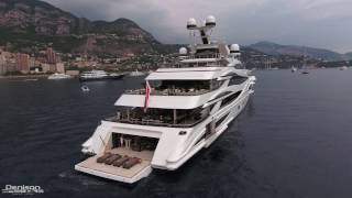 Monaco Yacht Show At Port Hercules [upl. by Asilak]