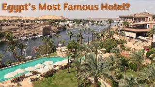 The Old Cataract Hotel Aswan Egypt [upl. by Enirok]