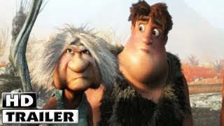 Los Croods  Una aventura prehistórica Teaser trailer en Español 2013 [upl. by Noskcaj897]