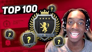 MY BEST FUT CHAMPS FINISH EVER TOP 100 HIGHLIGHTS AND REWARDS [upl. by Areic]