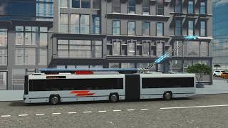 Point de charge trolleybus [upl. by Louella]