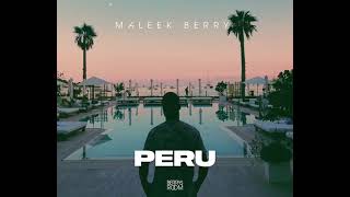 Maleek Berry  Peru Cover [upl. by Mozes]