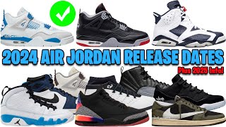 2024 AIR JORDAN RELEASE DATES ULTIMATE GUIDE ✅ [upl. by Lohrman]