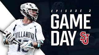 D1 LACROSSE GAME DAY  Villanova vs St Johns [upl. by Sapowith]